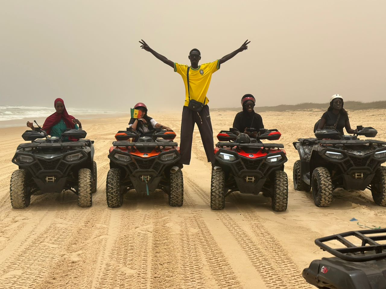 Balade en quad autour du Lac Rose