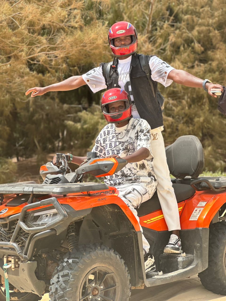 Sortie quad au Lac Rose